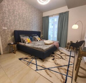 1 bedroom, iron/ironing board, free WiFi, bed sheets