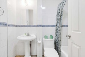 Shower, hair dryer
