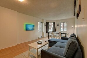 TV, offices - Spacious 1 bedroom in Laval, wifi,parking all incl (Laval)