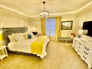 1 غرفة نوم ومكتب ومكواة/لوح كي وواي فاي