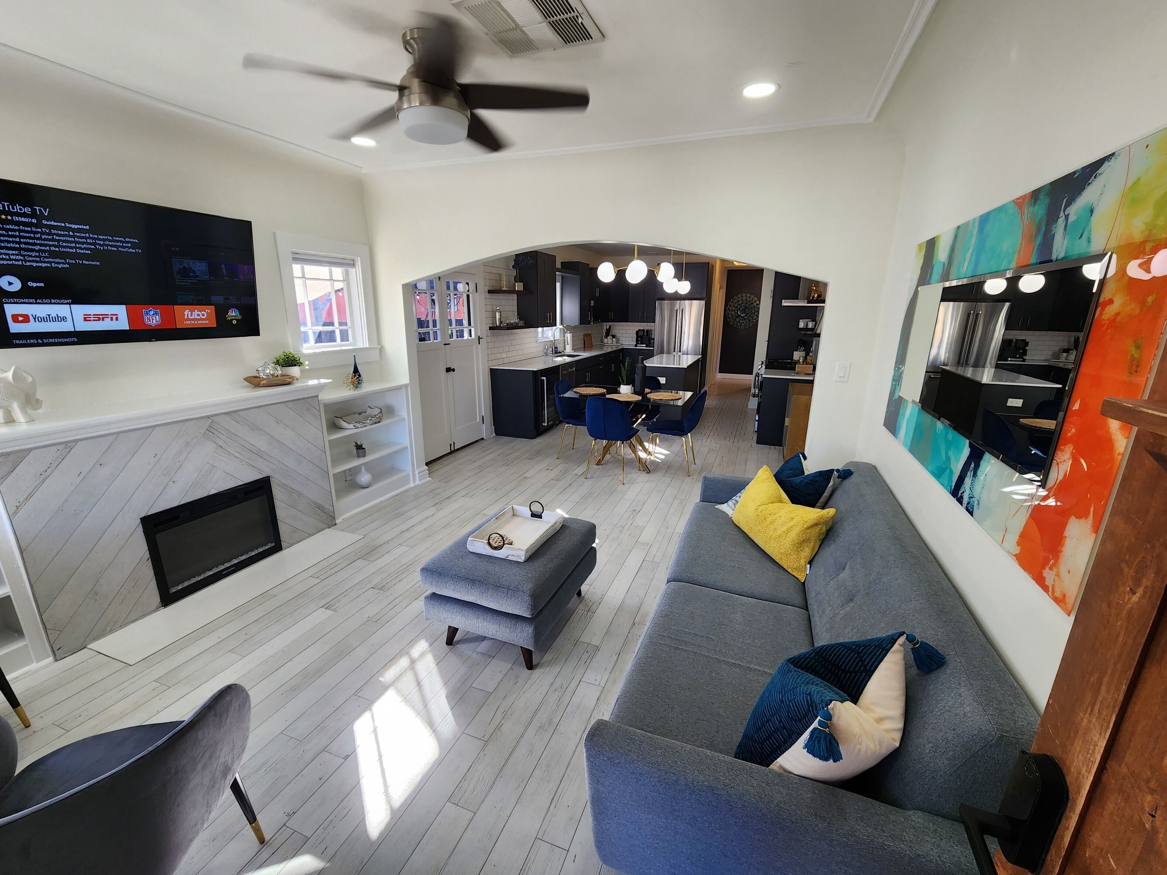 Smart TV, stereo, computer monitors