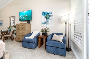 Studio | Living area | Smart TV - Napili Shores A203 Of Studio Condo by RedAwning (Lahaina)