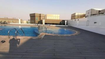 Studio, 1 King Bed with Sofa bed | Pool | Outdoor pool