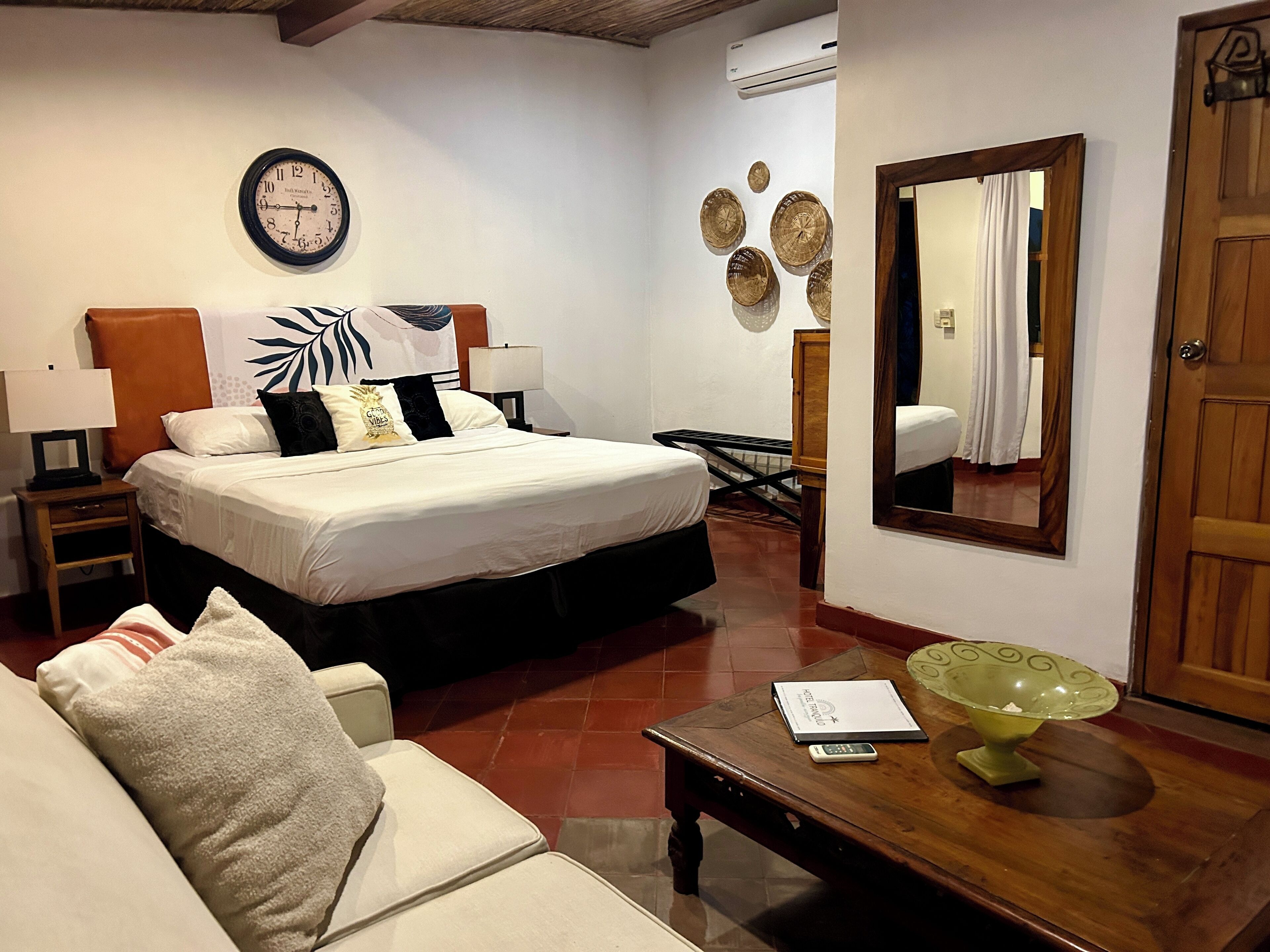 Deluxe Room, 1 King Bed, Patio, Pool View | Premium bedding, pillow-top beds, individually decorated