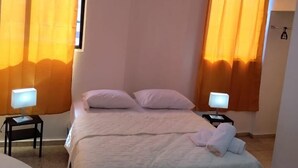 舒适双人房 | 埃及棉床单、高档床上用品、免费 WiFi、特色装修