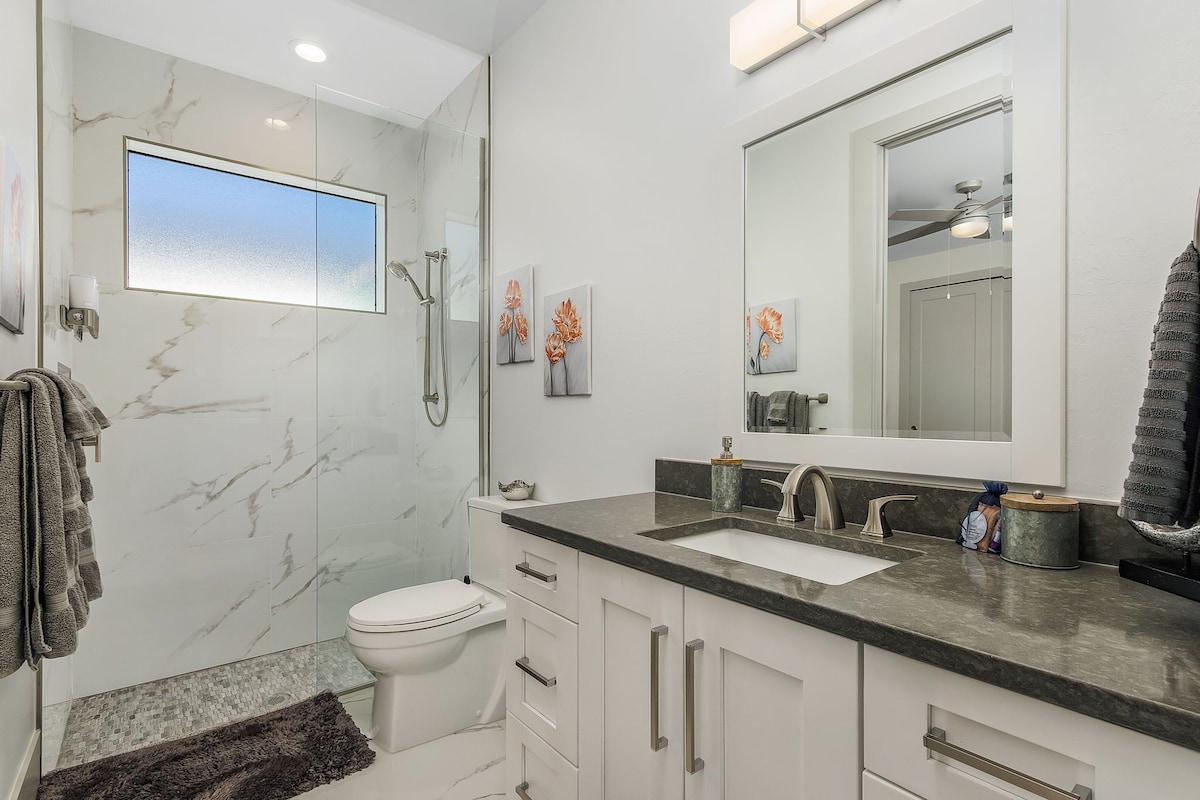 Photo 21 of New Villa! Close to the 🏖️! Heated Pool/Spa, Lanai, Grill, EV🔌! Two King beds!
