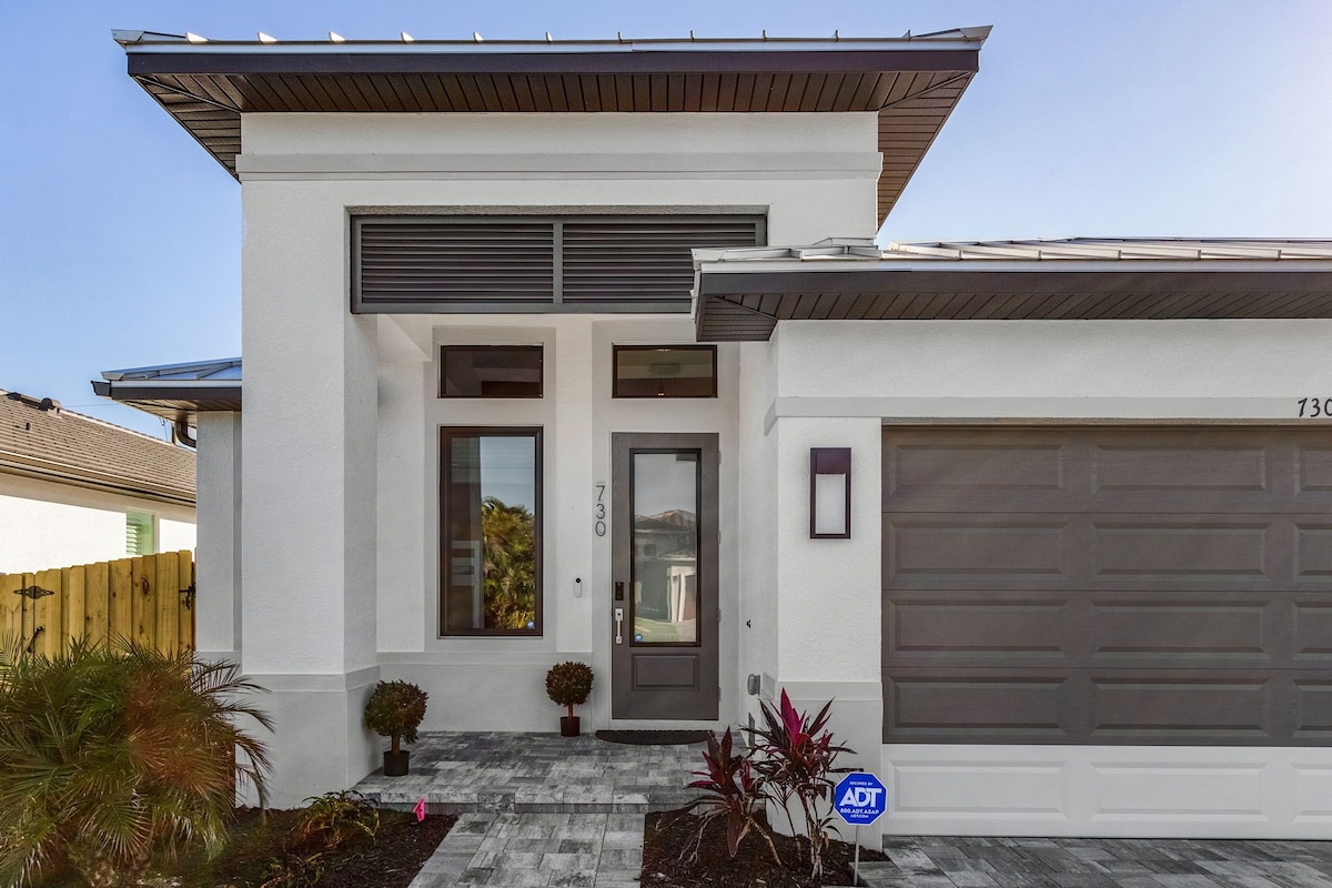 Photo 35 of New Villa! Close to the 🏖️! Heated Pool/Spa, Lanai, Grill, EV🔌! Two King beds!