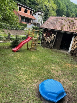 House (Two Bedroom Holiday Home with Terrace) | Children’s play area – outdoor