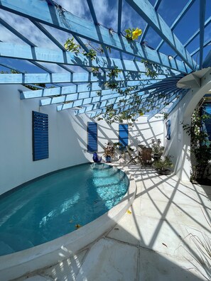 Alberca al aire libre 