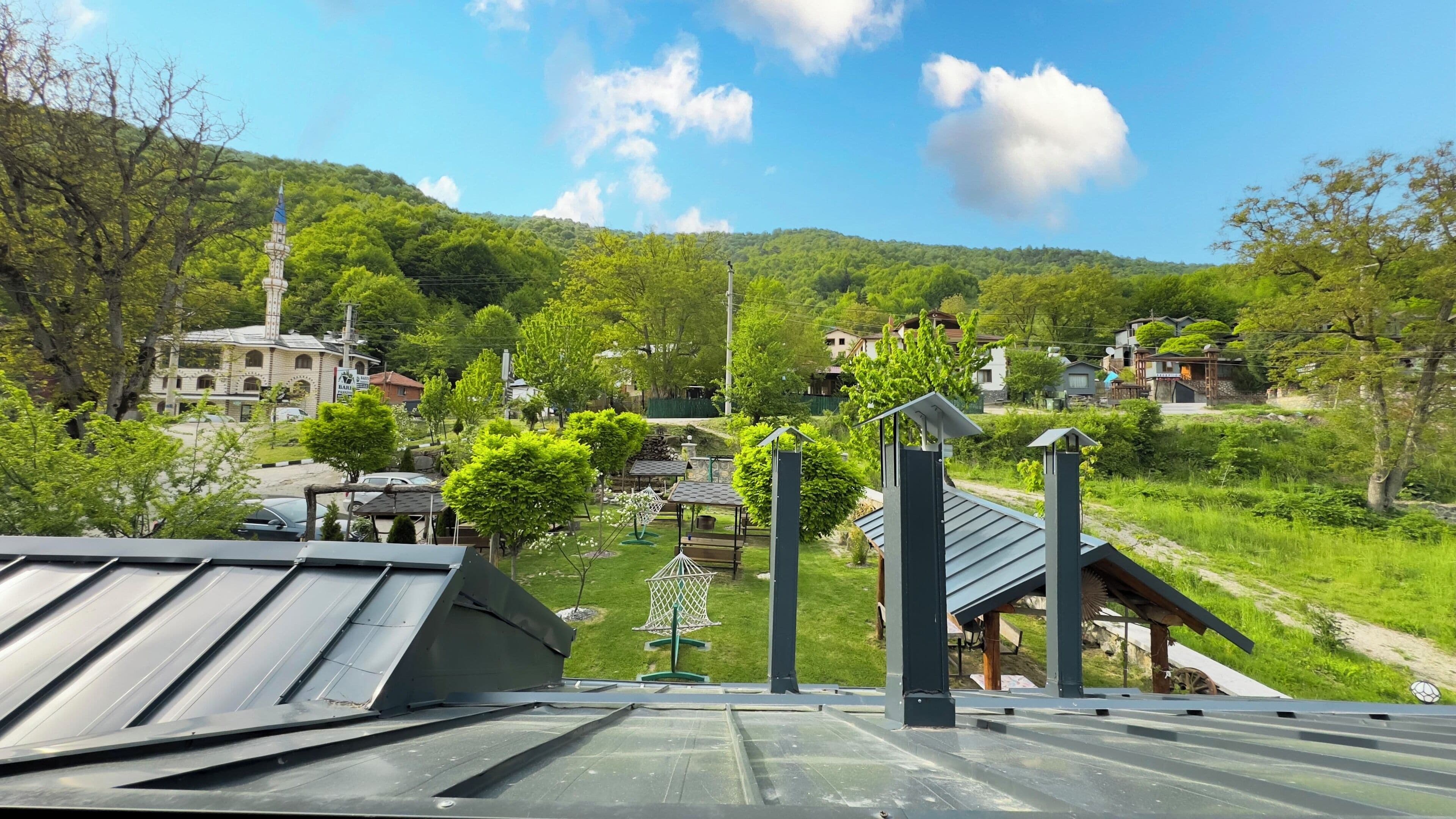 Business-Chalet, 3 Schlafzimmer, Kamin, Bergblick | Ausblick vom Zimmer