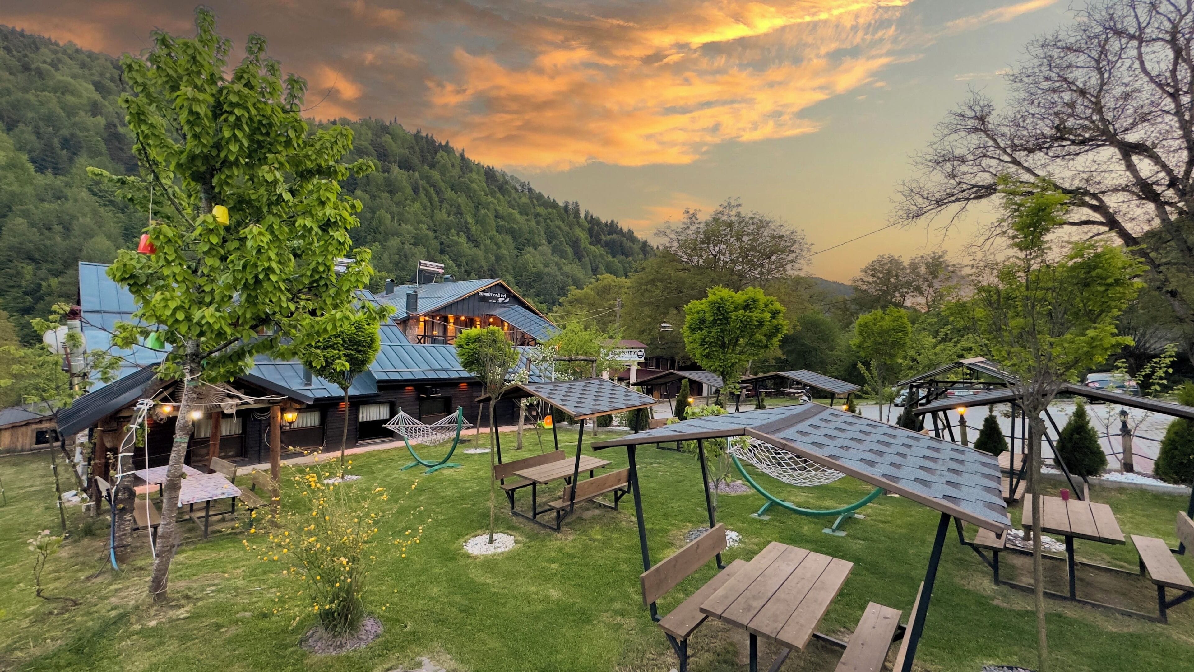 Fassade der Unterkunft