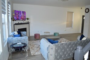 Living area - Private room and bath in Beautiful home (Cypress)