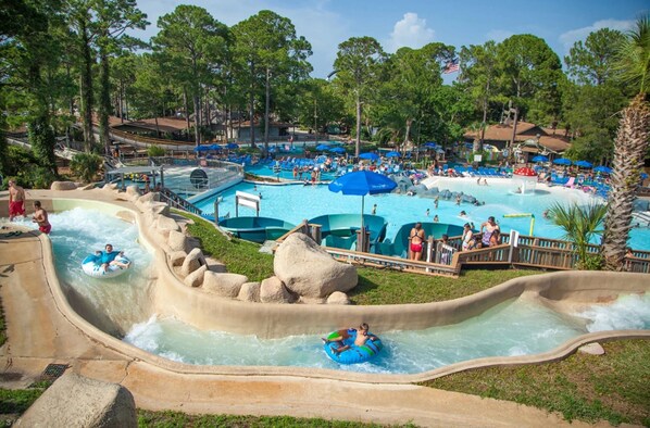 Pool - ⭐2 Community Pools~Fenced Playground~Dog Friendly~The Sand Castle (Panama City Beach)