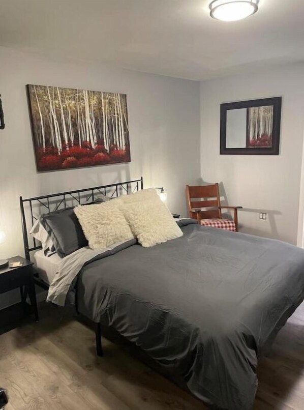 1 غرفة نوم وواي فاي مجانًا وملاءات أسرّة