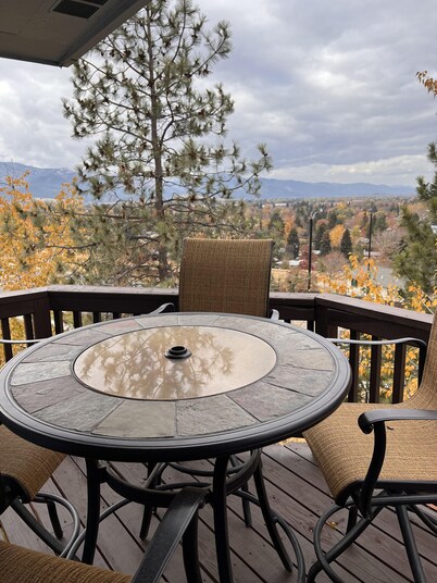 Large family sized home centrally located with stunning views.