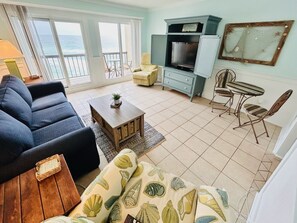 Televisión, reproductor de DVD y libros 