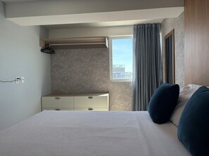 Apartamento | Cortinas opacas, tabla de planchar con plancha, wifi gratis