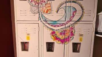 1 bedroom, down comforters, individually decorated