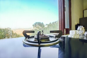 Vue depuis l’hébergement