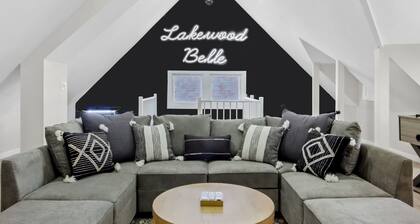 The Lakewood Belle! Family Friendly Home -10 mins to Downtown