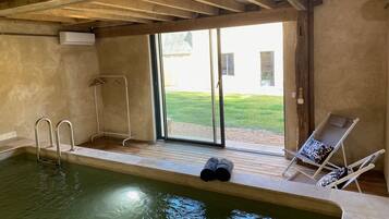 Piscine couverte, piscine chauffée