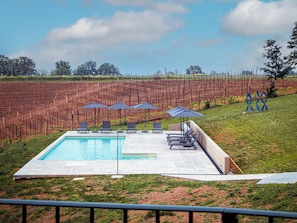 Outdoor pool, a heated pool - Villa in Piedmont with private pool in beautiful vineyard of Tenuta CostaRossa (Piemonte)