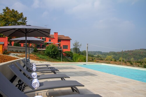 Villa in Piedmont with private pool in beautiful vineyard of Tenuta CostaRossa