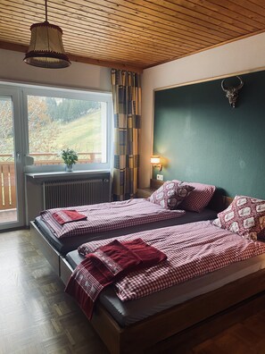 Chambre avec lits jumeaux