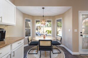 Dining - Boho 4BR Retreat | Heated Pool + Spa + Tiki Bar (Gilbert)