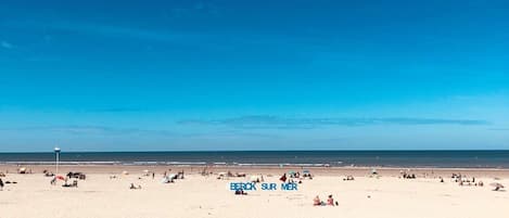 Aan het strand