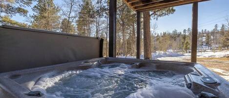 Bain à remous extérieur