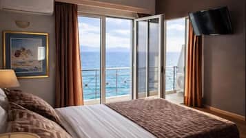 Habitación estándar con 1 cama matrimonial o 2 individuales | Sábanas de algodón egipcio y ropa de cama de alta calidad