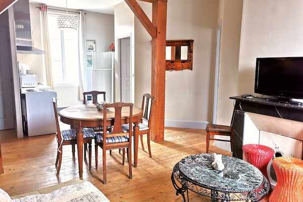 Vue du salon sur le séjour
