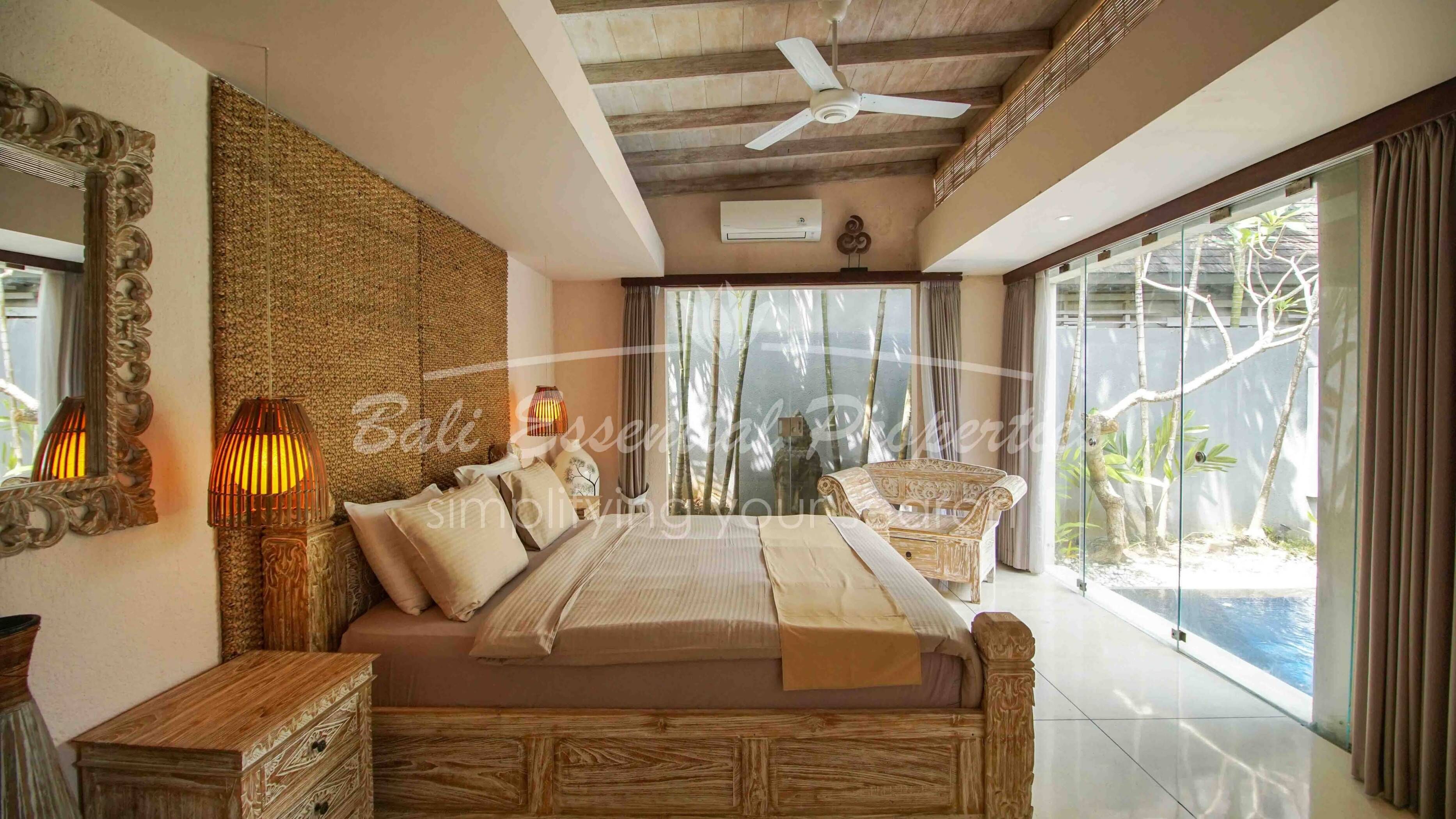 ファミリー ヴィラ 3 ベッドルーム プール  ビュー | 3 室のベッドルーム、低刺激性寝具、ミニバー、セーフティボックス (室内)