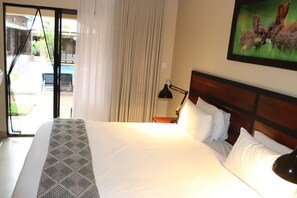 In-room safe, individually decorated, individually furnished - The Shrub lodge (Victoria Falls)
