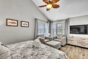 2 chambres, fer et planche à repasser, Wi-Fi gratuit, draps fournis