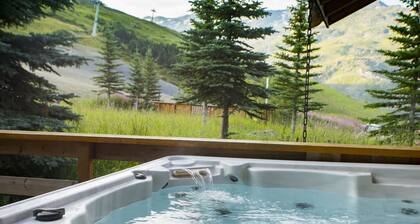 Large mountain chalet w/hot tub & sauna. Amazing views!