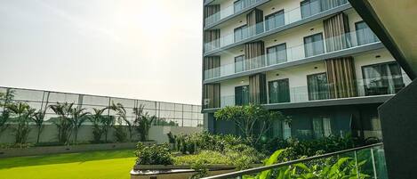 Overnattingsstedets uteområder