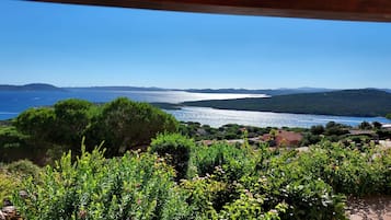 Blick von der Unterkunft