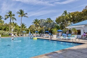 حمّام سباحة خارجي، حمّام سباحة مُدفَّأ