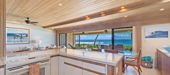 Spectacular Oceanfront 4 bedroom 4 bath, AC, pool in tropical oasis.