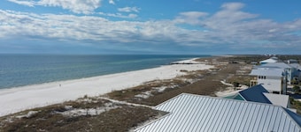 Single Level Gulf Front Condo on West End of MXB with Pool ~ Surfside 15