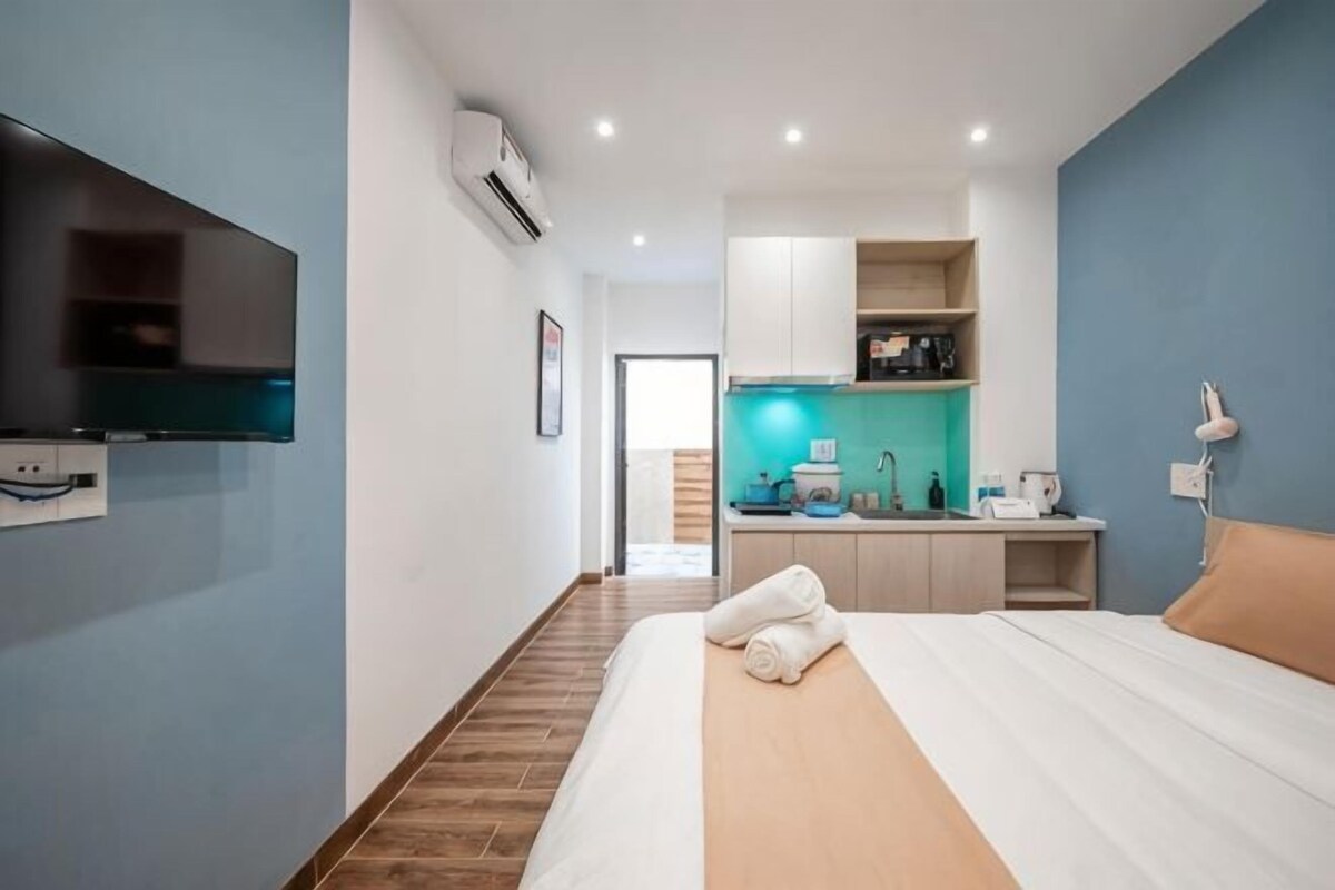 1 chambre, Wi-Fi gratuit, draps fournis
