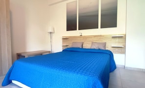 1 室のベッドルーム、ベッドシーツ