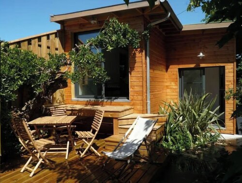 Lacanau 400m from the ocean warm, air-conditioned duplex near bike paths