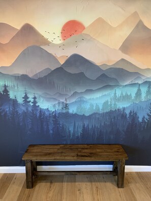 Interior - Cozy retreat on quiet street.Outdoor adventures at your fingertips. (Redding)