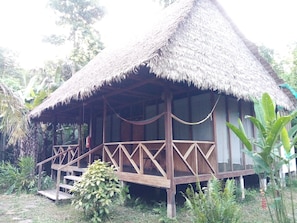Front of property - Inotawa Lodge (Tambopata)
