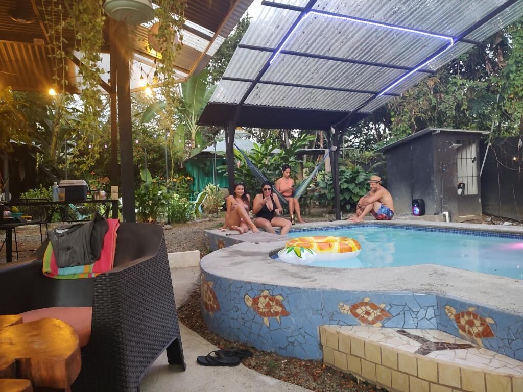 Alberca al aire libre 