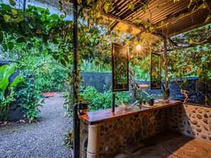 Soap, shampoo, toilet paper