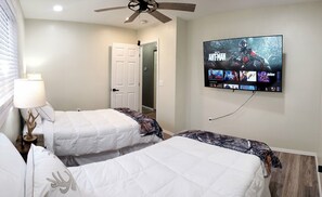 2 dormitorios, wifi gratis, ropa de cama y accesible en silla de ruedas
